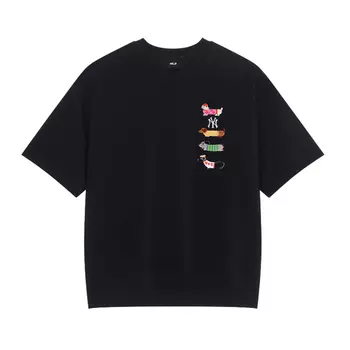 MLB Футболка New York Yankees унисекс, черная