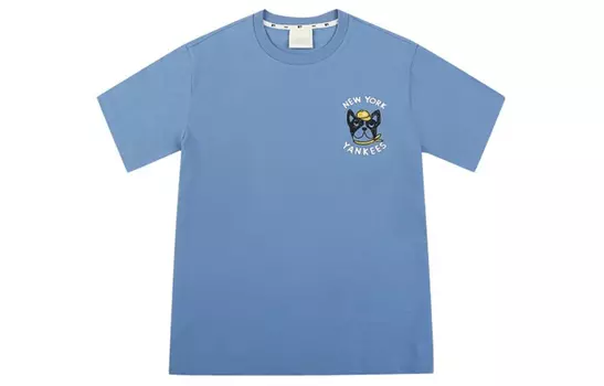 MLB Футболка New York Yankees унисекс небесно-голубого цвета