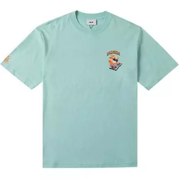 MLB Футболка с заниженной линией плеч, унисекс Niu Mint