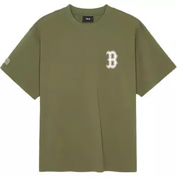 MLB Футболка унисекс армейского зеленого цвета