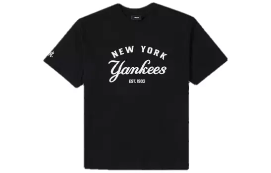 MLB Футболка унисекс черные