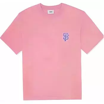 MLB Футболка унисекс из коллекции Like, светло-розовая