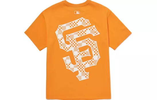 MLB Футболка унисекс оранжевые