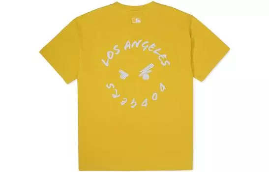 MLB Футболка унисекс с изображением хмурого медведя, желтая