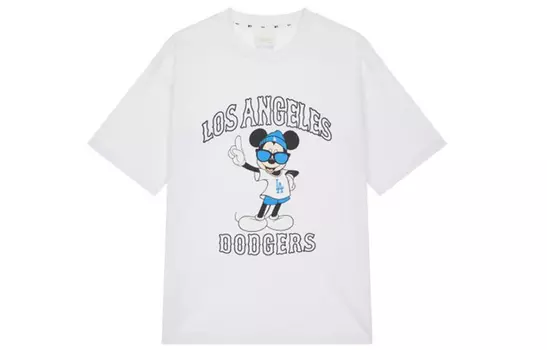 MLB Футболка X Disney унисекс белая