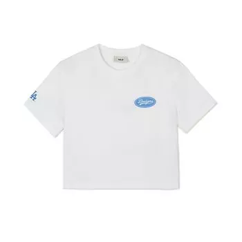 MLB Коллекция монограмм Los Angeles Dodgers, женская белая футболка