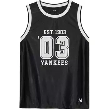 MLB Майка SS24 New York Yankees женская, черная
