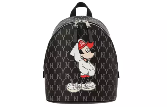 MLB Мини-рюкзак из полиэстера от Disney Collaboration, женский, черный