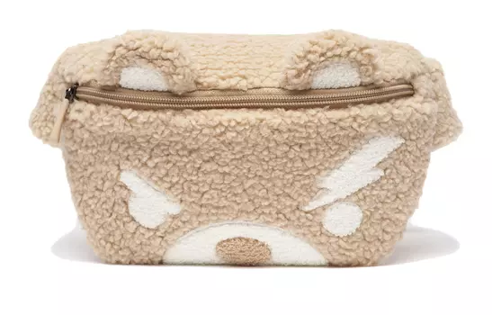 MLB Поясная сумка Megabear из полиэстера, обычная, унисекс, хаки