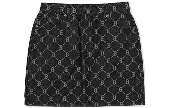 MLB Повседневная короткая юбка женская черная