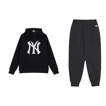 MLB Повседневная спортивная одежда унисекс, цвет "Old Flower" от New York Yankees, черный