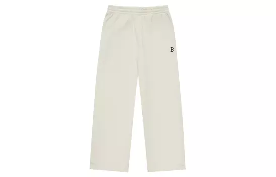 MLB Повседневные брюки Boston Red Sox Basic Collection FW24, темно-кремовые, унисекс