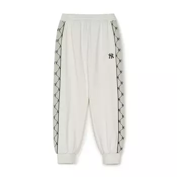 MLB Повседневные брюки New York Yankees FW24, унисекс, кремовые