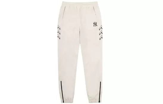 MLB Повседневные брюки унисекс бежевого цвета