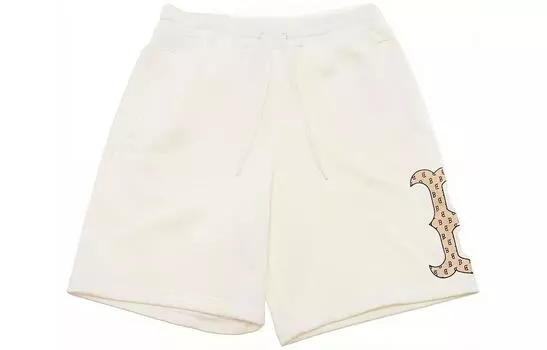 MLB Повседневные шорты Boston Red Sox унисекс кремового цвета