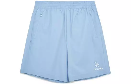 MLB Повседневные шорты унисекс светло-голубые
