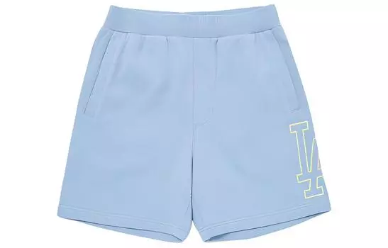 MLB Повседневные шорты унисекс светло-голубые