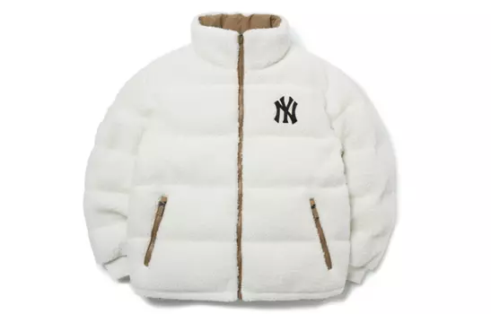 MLB Пуховик унисекс белый