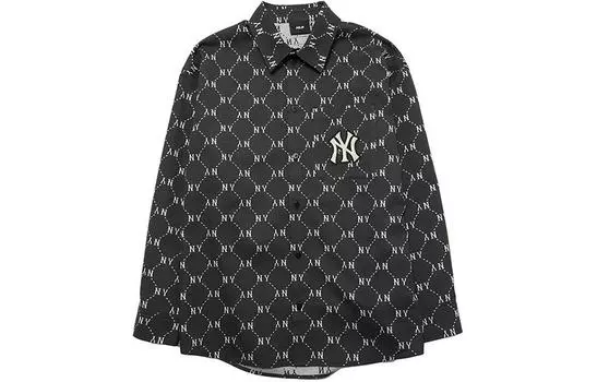 MLB Рубашка New York Yankees SS24 унисекс, черная