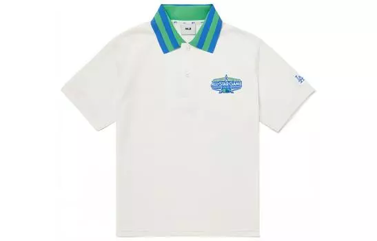 MLB Рубашка-поло Los Angeles Dodgers унисекс белые