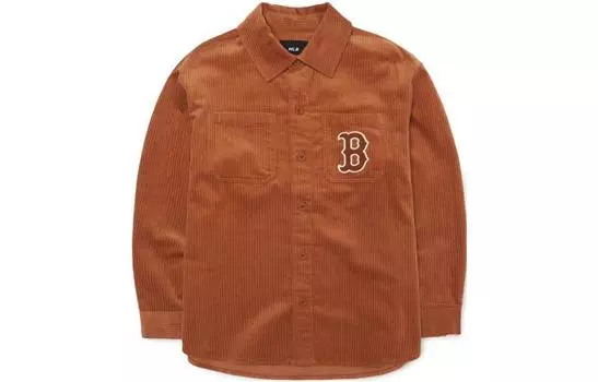 MLB Рубашка унисекс коричневый