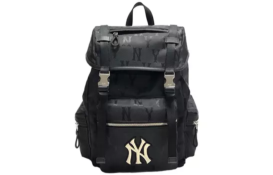 MLB Рюкзак из полиамида Monogram Collection Combo Bag, стандартный, унисекс, черный
