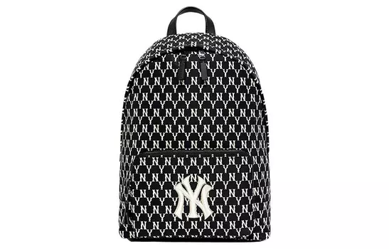MLB Рюкзак из полиэстера Monogram Collection, стандартный, унисекс, черный