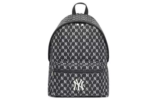 MLB Рюкзак из полиэстера Monogram Collection, стандартный, унисекс, черный