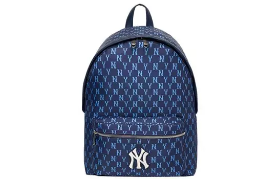 MLB Рюкзак из полиэстера Monogram Collection, стандартный, унисекс, темно-синий