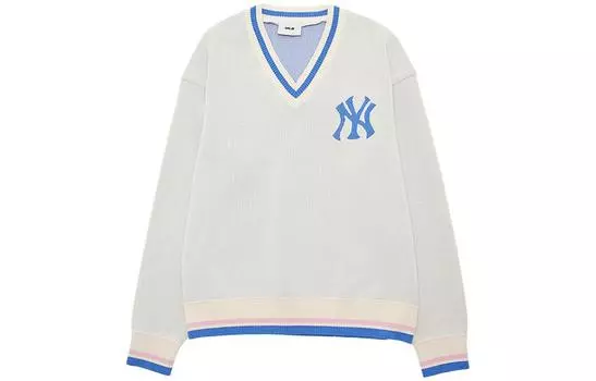 MLB SS24 Джемпер унисекс темно-кремовый