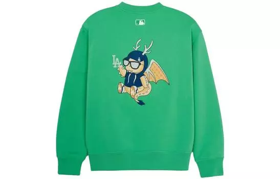 MLB SS24 Толстовка унисекс зеленая