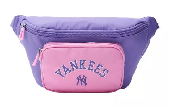 MLB Сумка через плечо из полиэстера, поясная сумка, обычная женская, розовая