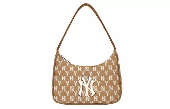 MLB Сумка через плечо из полиэстера, сумки через плечо, обычные женские, бежевые