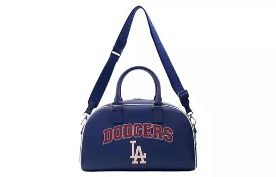 MLB Сумка для боулинга из искусственной кожи, через плечо, на одно плечо, туба унисекс, королевский синий