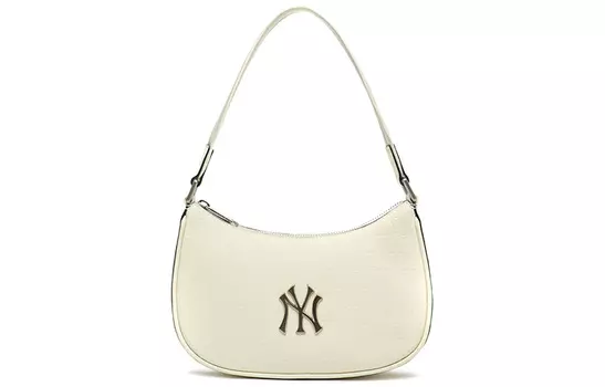 MLB Сумка-хобо Embo Monogram New York Yankees белая