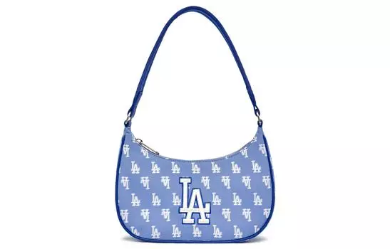 MLB Сумка-хобо из полиэстера, сумка-мессенджер, женская синяя сумка-мессенджер