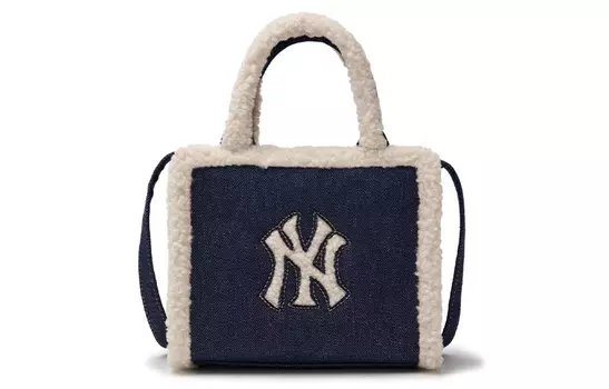 MLB Сумка-шоппер через плечо, сумка-шоппер, сумка-шоппер, обычная сумка унисекс, темно-синий, морской