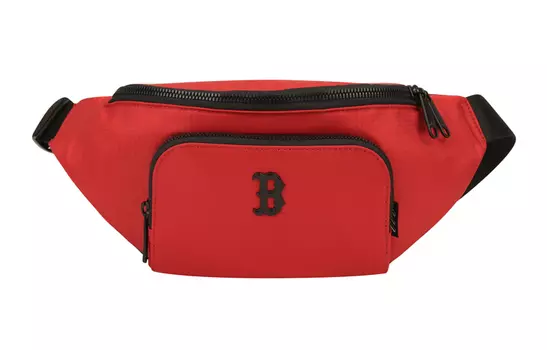 MLB Сумка-слинг из полиэстера, сумка-слинг, поясная сумка, стандартная, унисекс, красная