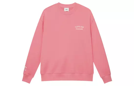 MLB Свитшот Cleveland Indians Basic Collection, унисекс, розовый