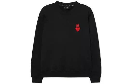 MLB Свитшот Love Heart унисекс черная