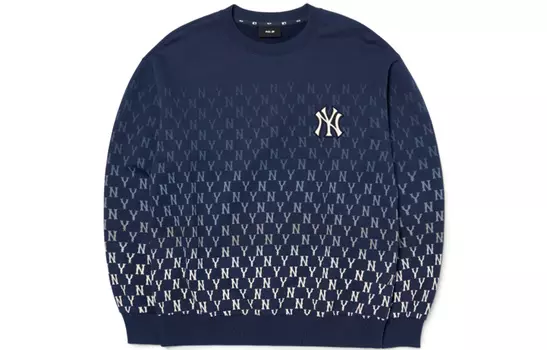 MLB Свитшот с логотипом Base, унисекс, темно-синяя