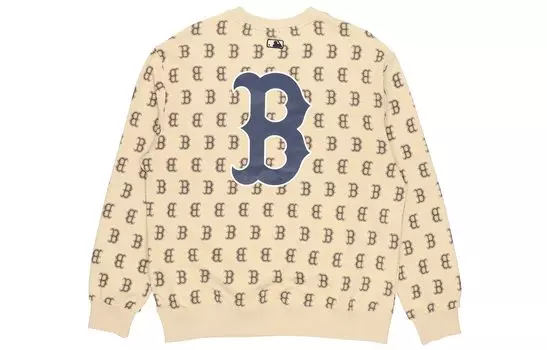 MLB Свитшот унисекс бежевая