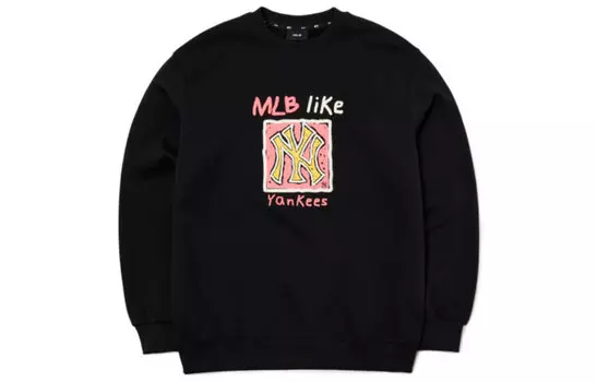 MLB Свитшот унисекс черная
