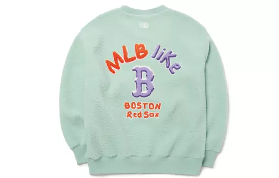 MLB Свитшот унисекс мятно-зеленая