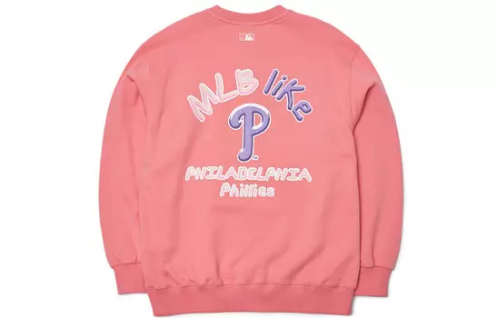 MLB Свитшот унисекс розовая