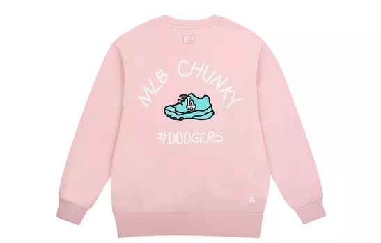 MLB Свитшот унисекс розовая