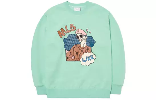MLB Свитшот унисекс зеленая