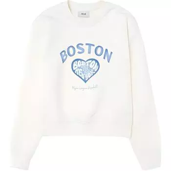 MLB Свитшот женские кремовая