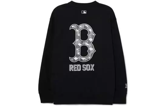 MLB Толстовка Boston Red Sox унисекс, черная
