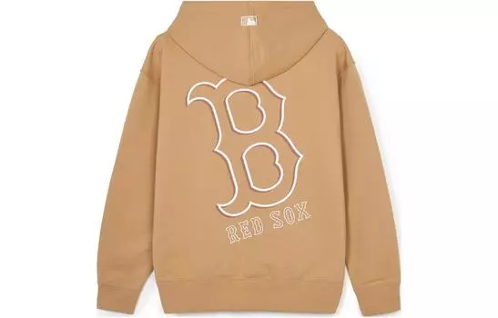 MLB Толстовка Boston Red Sox унисекс светло-верблюжья